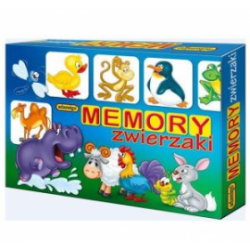 Gra Memory - Zwierzaki